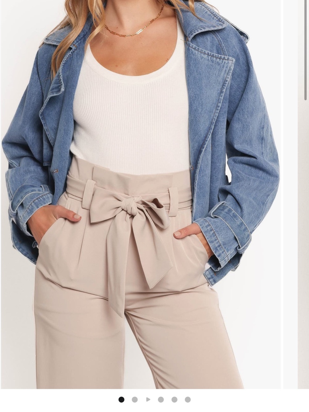 Petal & Pup Westwood Double Breasted Crop Jacket Sz M